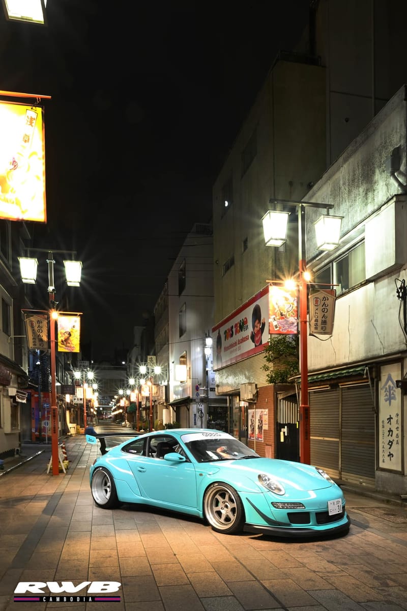 Bella on Japanese shopping street