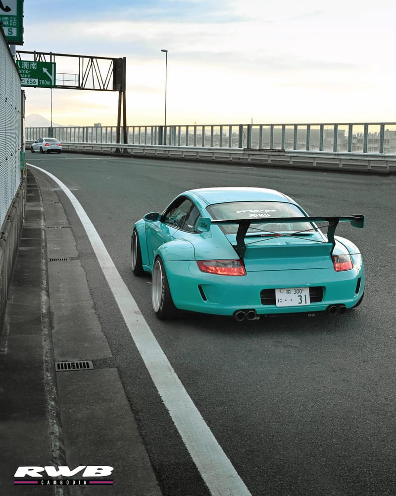 Bella on Japanese highway
