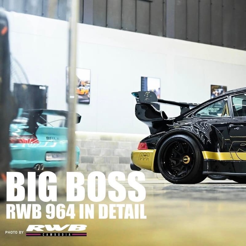 Big Boss with Bella in showroom